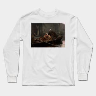 In Time of Peril,  Edmund Leighton 1897 Long Sleeve T-Shirt